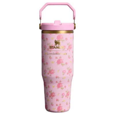 Stanley 1913 x LoveShackFancy IceFlow™ Flip Straw Tumbler | 30 OZ