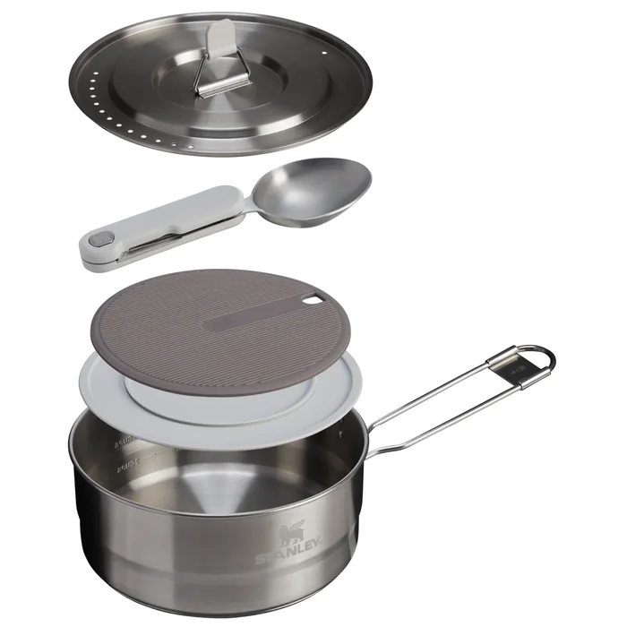 The Wildfare Pro Saucepan Cookset 5-piece set | 2 QT - Image 3